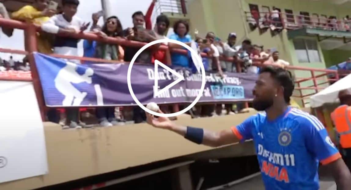 WI vs IND | India Skipper Hardik Pandya Gifts Injured Fan Match Ball After Victory In 3rd T20I